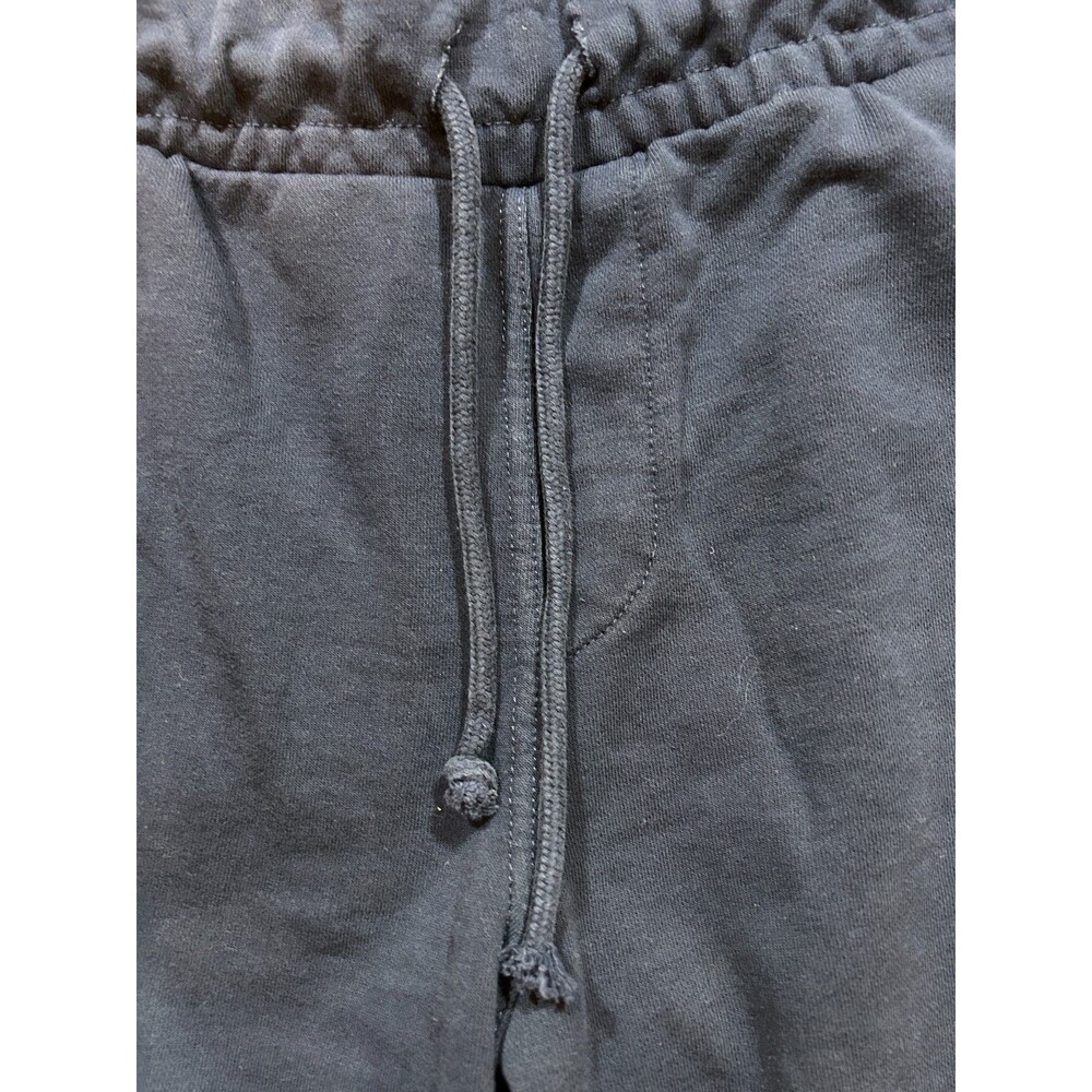 YoungLA French Terry Shorts 8" Men’s Medium Navy Blue Gym Run Train Pockets - Picture 3 of 8